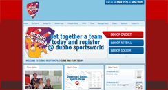 Desktop Screenshot of dubbosportsworld.com.au